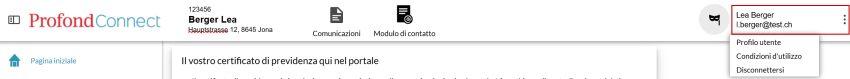 Condizioni d'utilizzo ProfondConnect